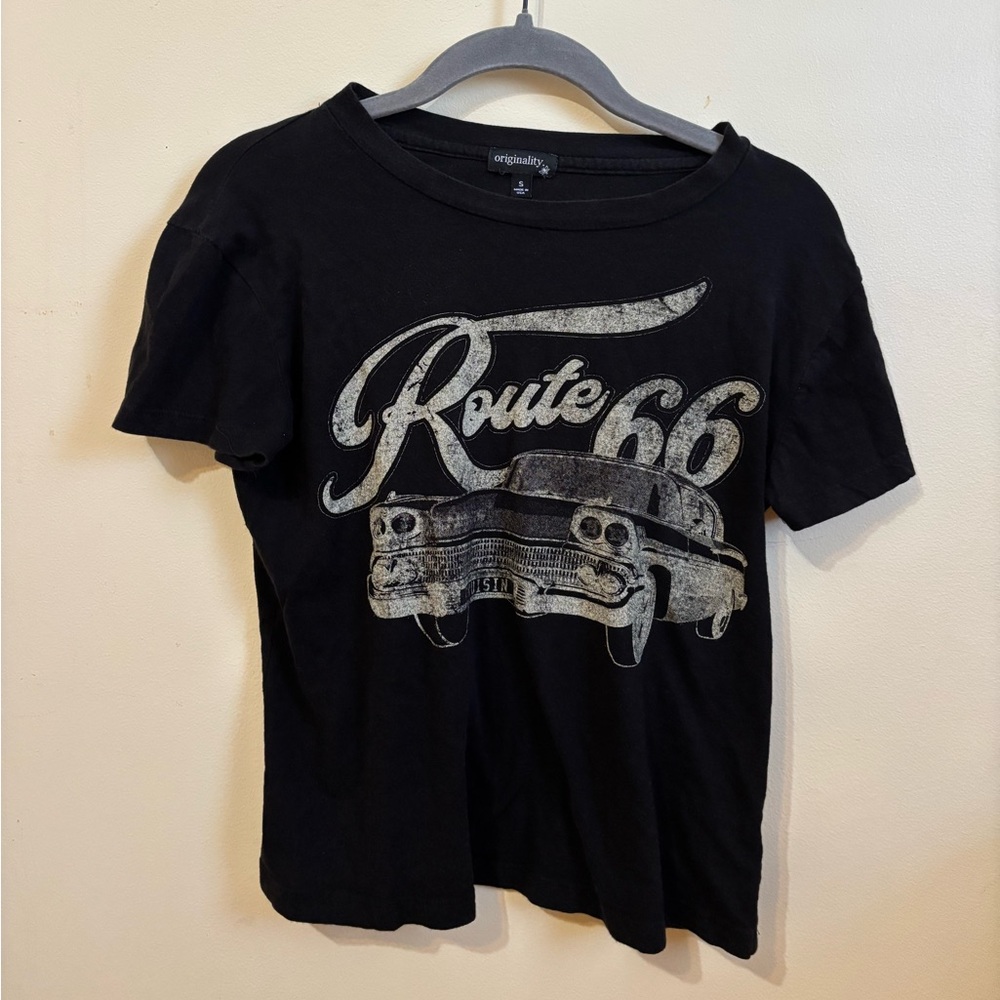 Dry Goods Originality Black Baby Tee Size Small
